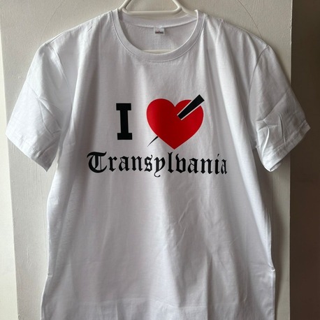 I Love Transilvania - Beyaz -Tişört