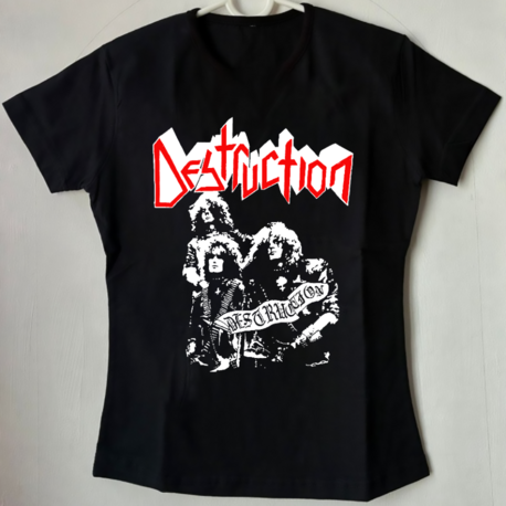 Destruction - Kadın Kesim Tişört ( Thrash Metal )