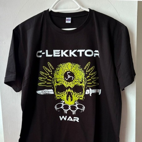 C-Lekktor - War - Tshirt (Dark Electro, Aggrotech) (Arka baskı opsiyonel)