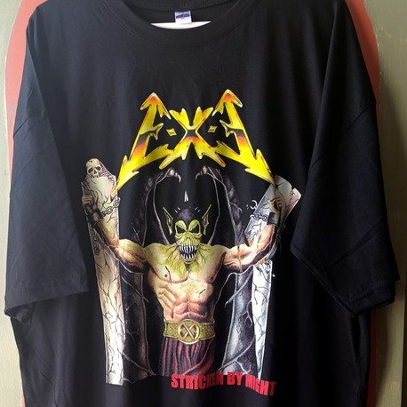 E-X-E - Stricken by Might - Tshirt - (Destructor, Hallows Eve, Nasty Savage) Thrash Metal