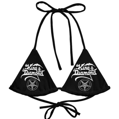 King Diamond -Bikini Üst - (Heavy Metal, Mercyful Fate )