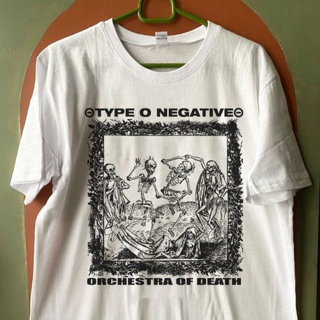 Type O Negative - Orchestra of Death - WHITE - Tshirt #gothic #metal #doom