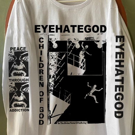 Eyehategod - In the Name Of Suffering - Longsleeve Tshirt (WHITE)