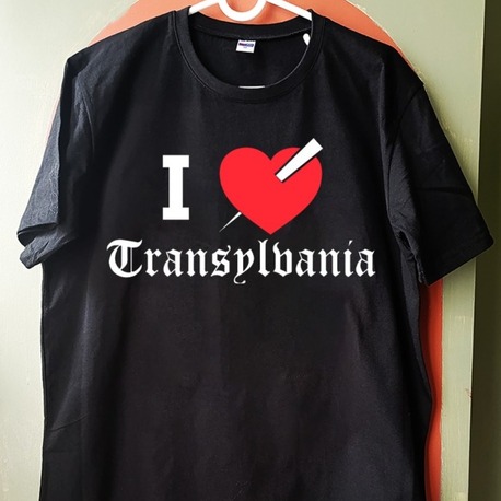 I Love Transilvania - Siyah  - Tişört