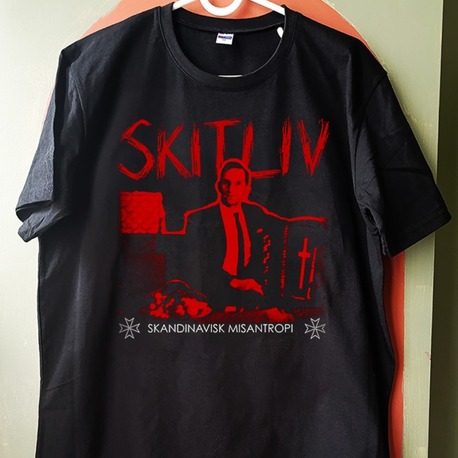 Skitliv - Skandinavisk Misantropi - Tshirt (Black, Doom Metal)