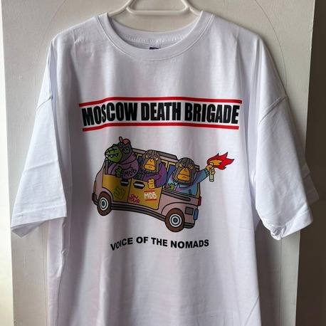 Moscow Death Brigade - Voice of the Nomads - Beyaz Tshirt (Hip-hop Metal, Hardcore)