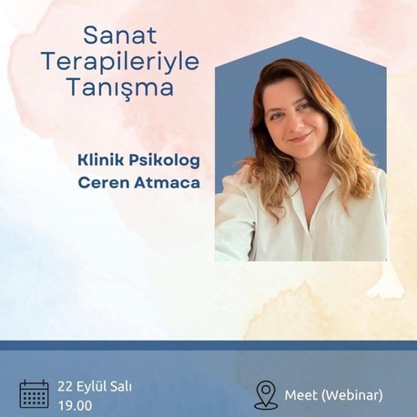 Sanat Terapileriyle Tanışma Webinarı