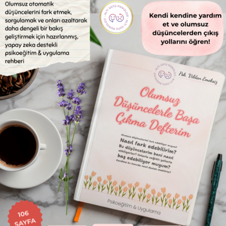 Olumsuz Düşüncelerle Başa Çıkma Defterim (Dijital)