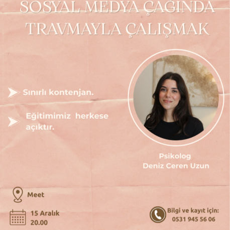 Sosyal Medya Çağında Travmayla Çalışmak
