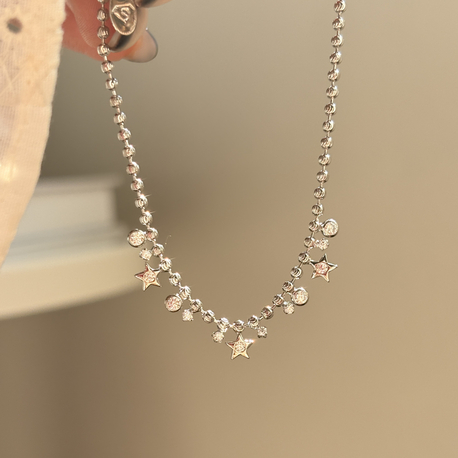 VİP yıldızlar charm bileklik silver 