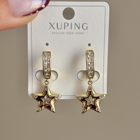 Sallantılı yıldız küpe | xuping