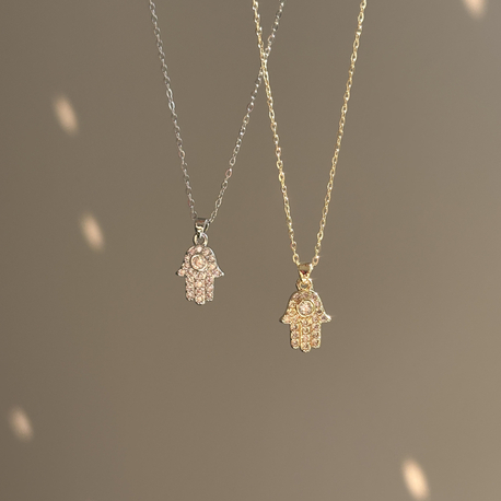 VİP mini hamsa kolye