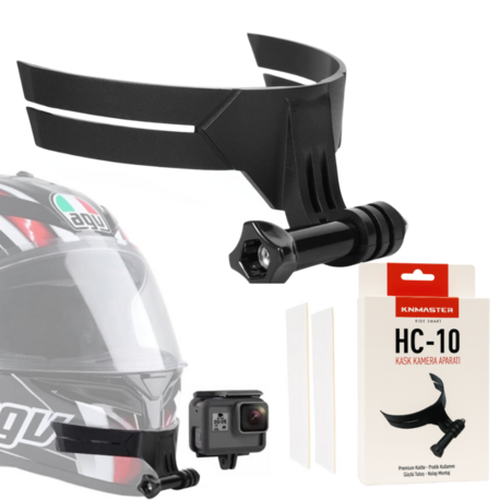 KNMASTER HC-10 | Motosiklet Kask Çene Aksiyon Kamera Tutucu