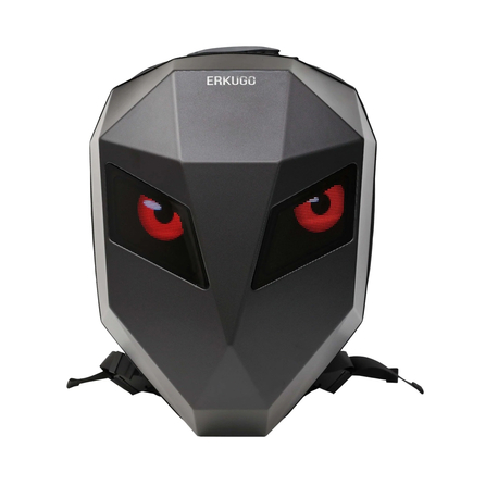 Devil Eye Led Gözlü Sırt Çantası, Siyah, Kask Çantası - 