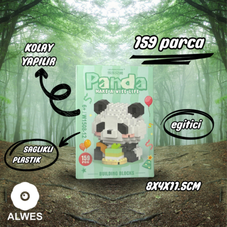 Doğum Günü Panda Lego Seti