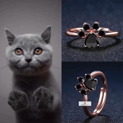 925 ayar gümüs black zirconia pati kesim yüzük