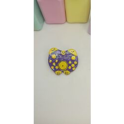 Kurbik Holografik Broş
