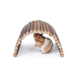 Hamster Fare Sıçan Kuşlar Için Eğlenceli Ahşap Merdiven Köprü