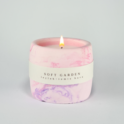 Soft Garden - Leylak & Temiz Hava Kokulu Mum