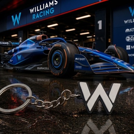 Williams Racing Logo Anahtarlık
