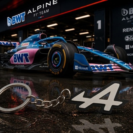 Alpine F1 Logo Anahtarlık