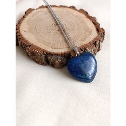 Lapis Lazuli Taşı Doğal Taş Kolye