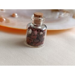 Jasper Taşlı Dekoratif Mini Şişe
