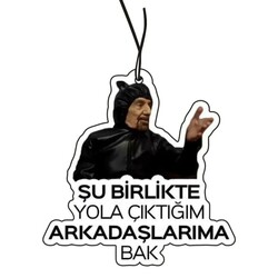 Kolpaçina Sabri abi tasarımlı araba oto kokusu 