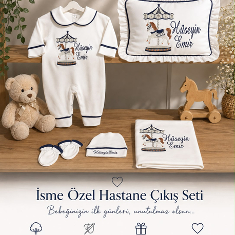 5 parça hastane çıkış seti