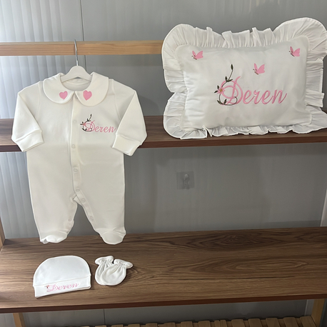 4lü set Tulum bere eldiven yastık