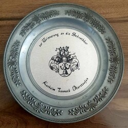 Zin Duvar Tabağı