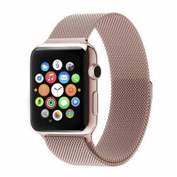 Rose Gold Hasır Metal Kordon — Ücretsiz Kargo