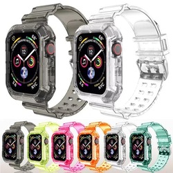 Apple Watch Transparent Plastik Kordon - Ücretsiz Kargo