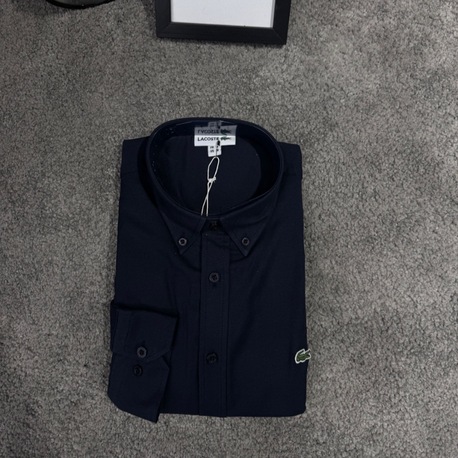 Lacoste Lacivert Oxford Kumaş Gömlek 