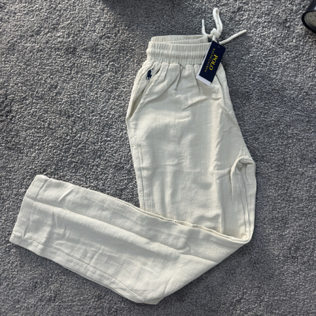 RL Premium Krem Keten Pantolon 