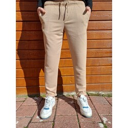 Double Paça Jogger Kahverengi