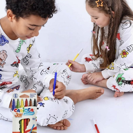 Unisex boyanabilir pijama takımı