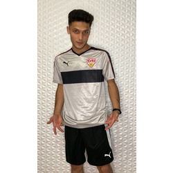 VfB Stuttgart Gri Puma Forma-Şort Takım