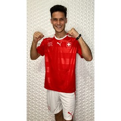 İsveç Futbol Ligi Kırmızı Puma Forma-Şort Takım