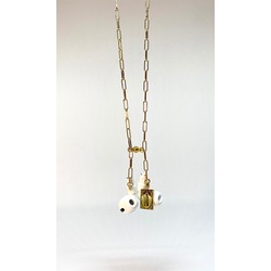 Cameria Gold Wireless Earphone Necklace