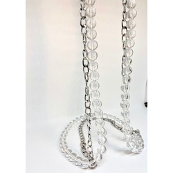 Silver Oasis Long Phone Strap
