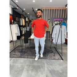 kiremit renk oversize tişört
