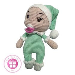 Amigurumi el emeği göz nuru uyku oyun arkadaşı (22cm)