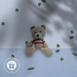 Amigurumi el emeği göz nuru sevimli ayıcık (30cm)
