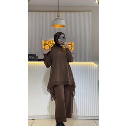 Armine trend Tül detaylı Takım