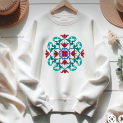 Çini Desenli Sweatshirt (anadolu Koleksiyonu)