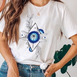 Yusufçuk ve Nazar boncuğu Tasarım Tshirt