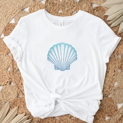Mavi Midye Tshirt (Denizaltı Koleksiyonu)