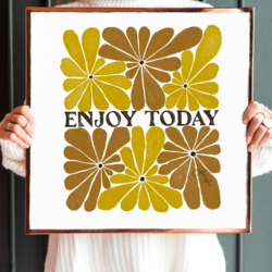 Enjoy Today Dekoratif Resim