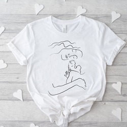 Gustav Klimt Mother And Child, Tasarım Kombin Tshirt (adet Fiyattır)